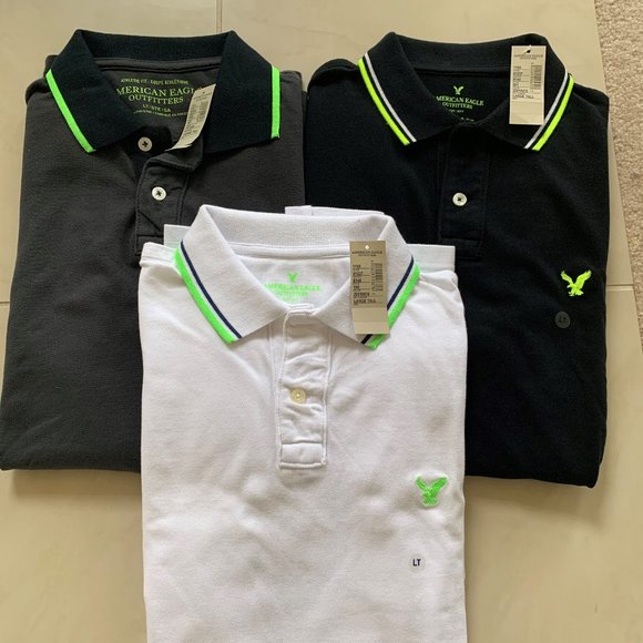 Mens American Eagle Polos - Picture 1 of 4